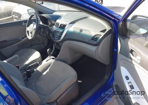 2013 Hyundai Accent Gls from USA, damaged, VIN KMHCT4AE7DU447425